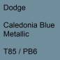 Preview: Dodge, Caledonia Blue Metallic, T85 / PB6.